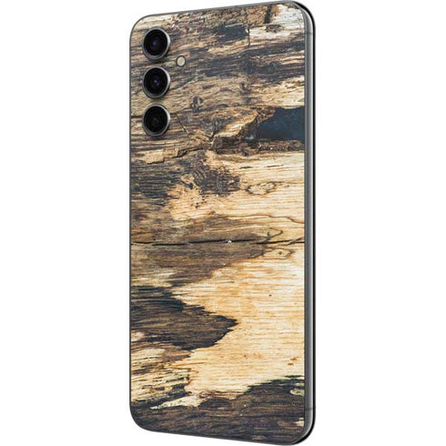 Blue Resin Wood Galaxy A14 5G Skin